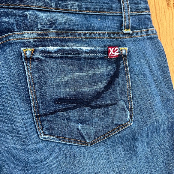 Express X2 denim laboratory boot cut jeans - Picture 3 of 5